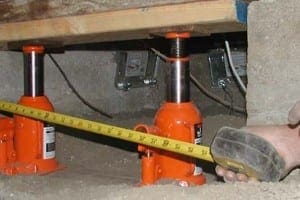 House Foundation Leveling Process 21