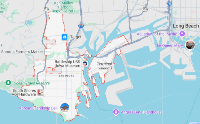 San Pedro, California Services