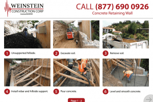 Concrete Retaining Wall 1 Large