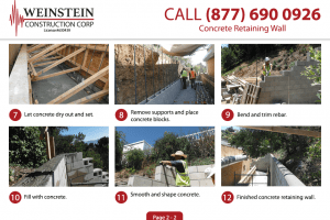 Concrete Retaining Wall 2 Large