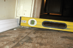 House Leveling Process