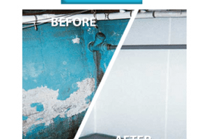 Basement Flood Repair Before and After