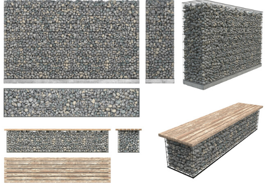 landscape decorative gabion