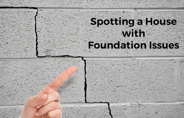 foundation cracks needing repair