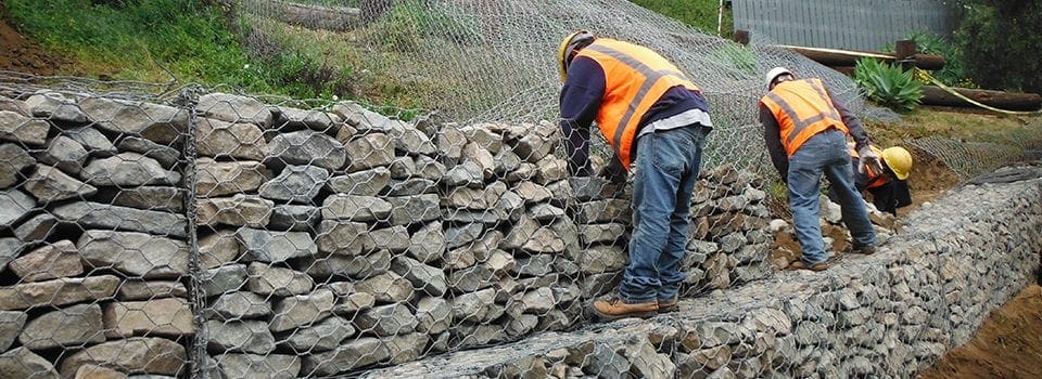 Gabion Wall Banner
