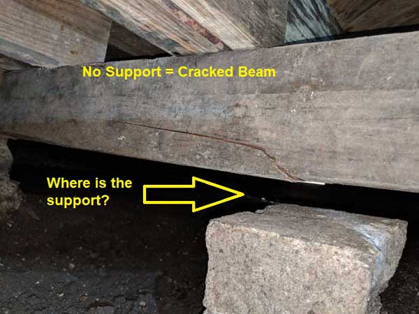 pier and beam foundation problems