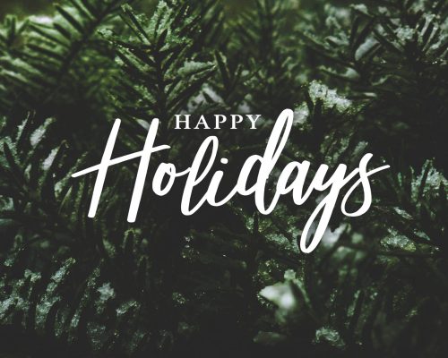 Holiday Greetings 2021